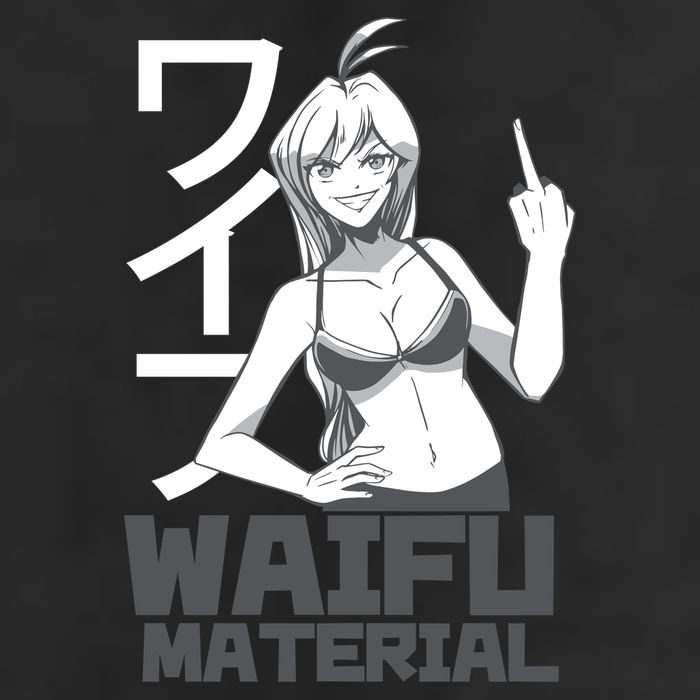 Waifu Material Anime Funny Adult Drive Performance Visor