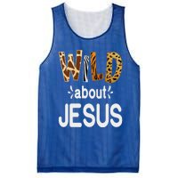 Wild About Jesus Christian And Jesus Believer Mesh Reversible Basketball Jersey Tank