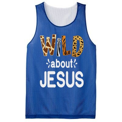 Wild About Jesus Christian And Jesus Believer Mesh Reversible Basketball Jersey Tank