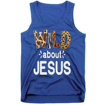 Wild About Jesus Christian And Jesus Believer Tank Top