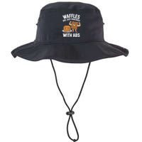 Waffles Are Just Pancakes With Abs Funny Breakfast Bucket Hat