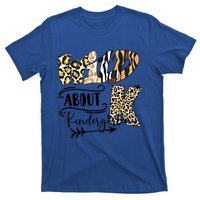 Wild About Kindergarten Back To School Gift For Teacher Cool Gift T-Shirt