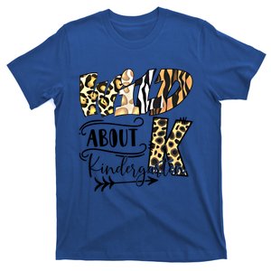 Wild About Kindergarten Back To School Student Teacher Gift Cute Gift T-Shirt