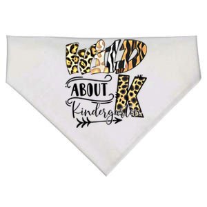 Wild About Kindergarten Back To School Student Teacher Gift Cute Gift USA-Made Doggie Bandana