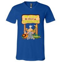 Wild About Kindergarten Funny Safari Zoo Preschool Meaningful Gift V-Neck T-Shirt