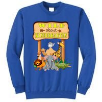 Wild About Kindergarten Funny Safari Zoo Preschool Meaningful Gift Tall Sweatshirt