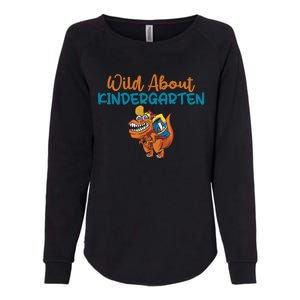 Wild About Kindergarten Gift Womens California Wash Sweatshirt