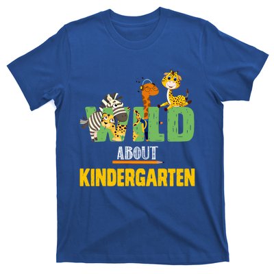 Wild About Kindergarten Great Gift Student Back To School Cute Gift T-Shirt