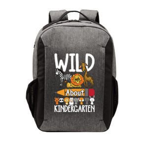 Wild About Kindergarten Back To School Teacher Student Gift Vector Backpack