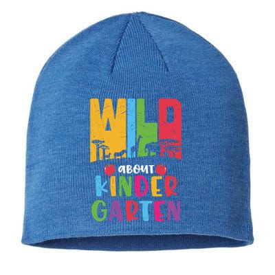 Wild About Kindergarten Cute Kindergarten Cute Gift Sustainable Beanie