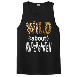 Wild About Kindergarten Teacher First Day Of Kindergarten Gift PosiCharge Competitor Tank