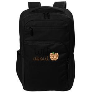 Wild About Kindergarten Leopard School Grade Teacher Gift Impact Tech Backpack