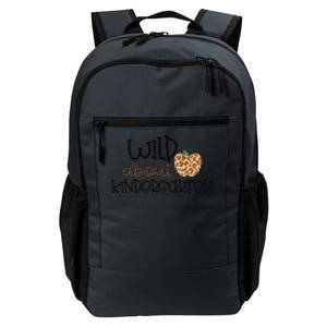 Wild About Kindergarten Leopard School Grade Teacher Gift Daily Commute Backpack