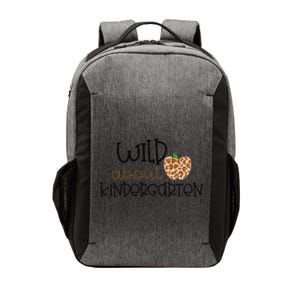 Wild About Kindergarten Leopard School Grade Teacher Gift Vector Backpack