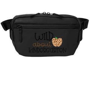 Wild About Kindergarten Leopard School Grade Teacher Gift Crossbody Pack