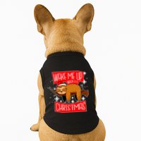 Wake Me Up When It's Christmas Funny Sloth Doggie Tank
