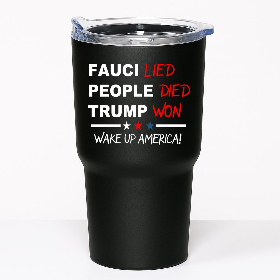 Wake Up America Tumbler