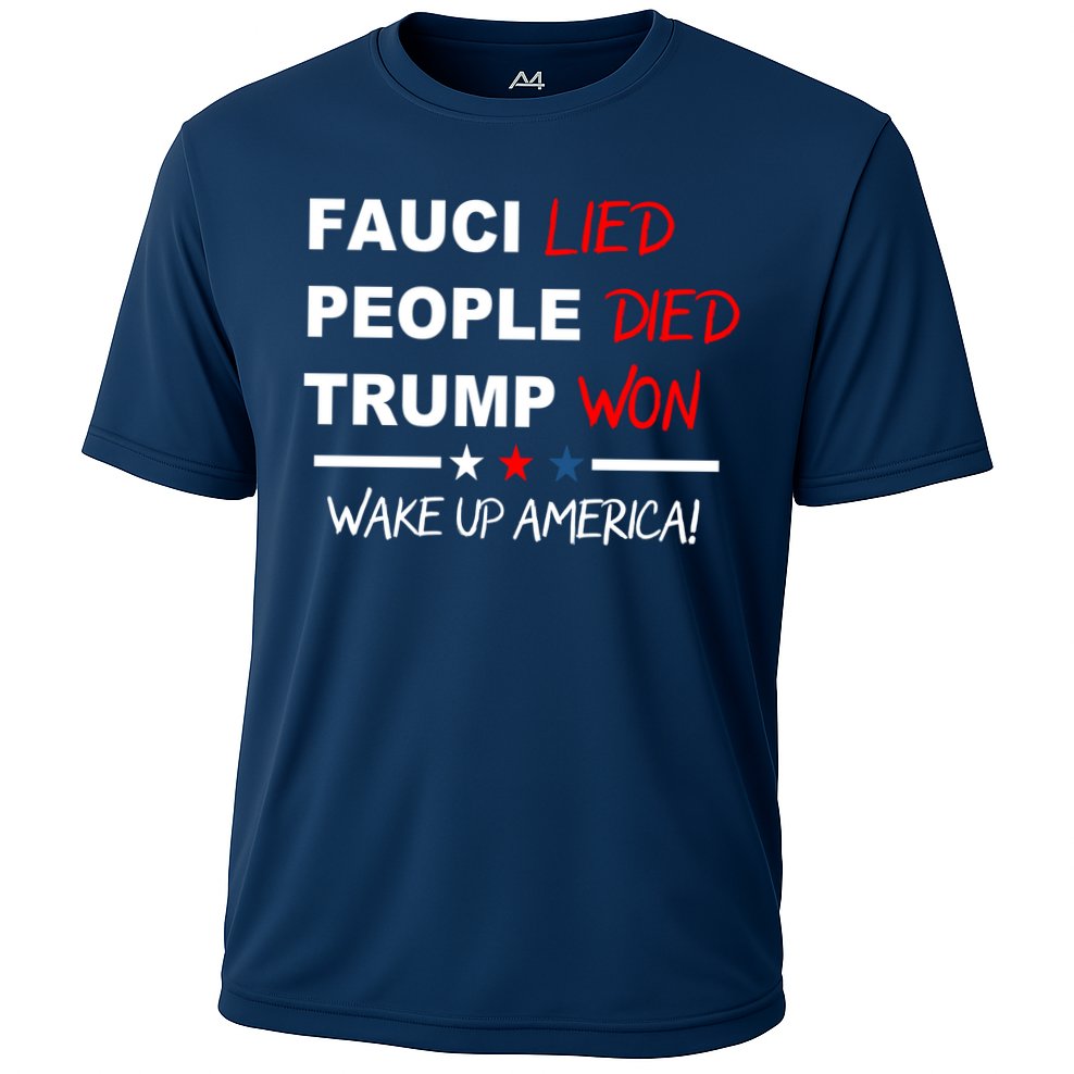 Wake Up America Cooling Performance Crew T-Shirt