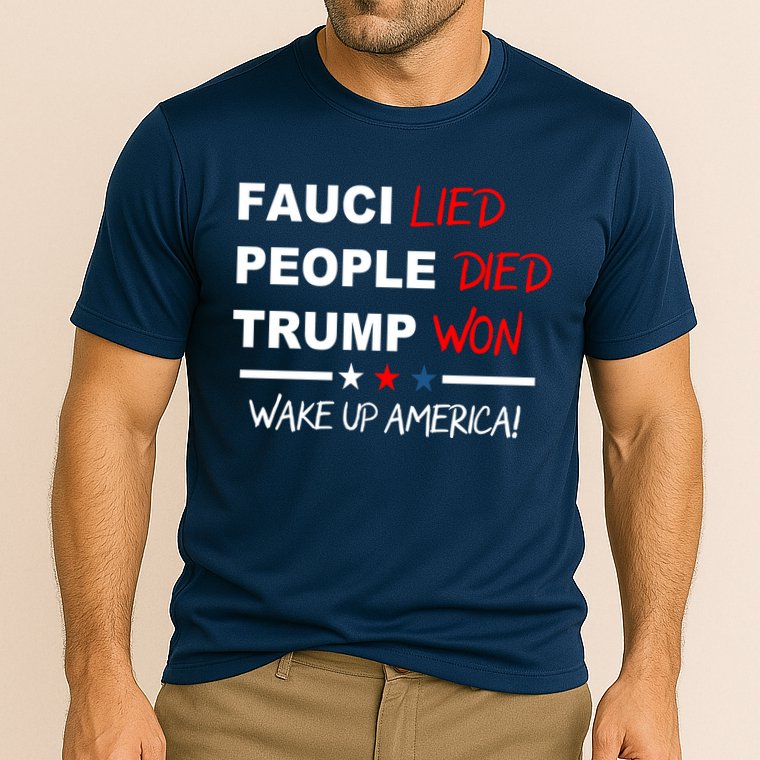 Wake Up America Cooling Performance Crew T-Shirt