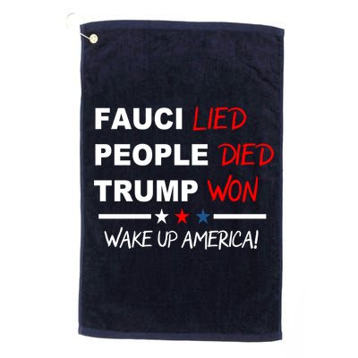 Wake Up America Golf Towel
