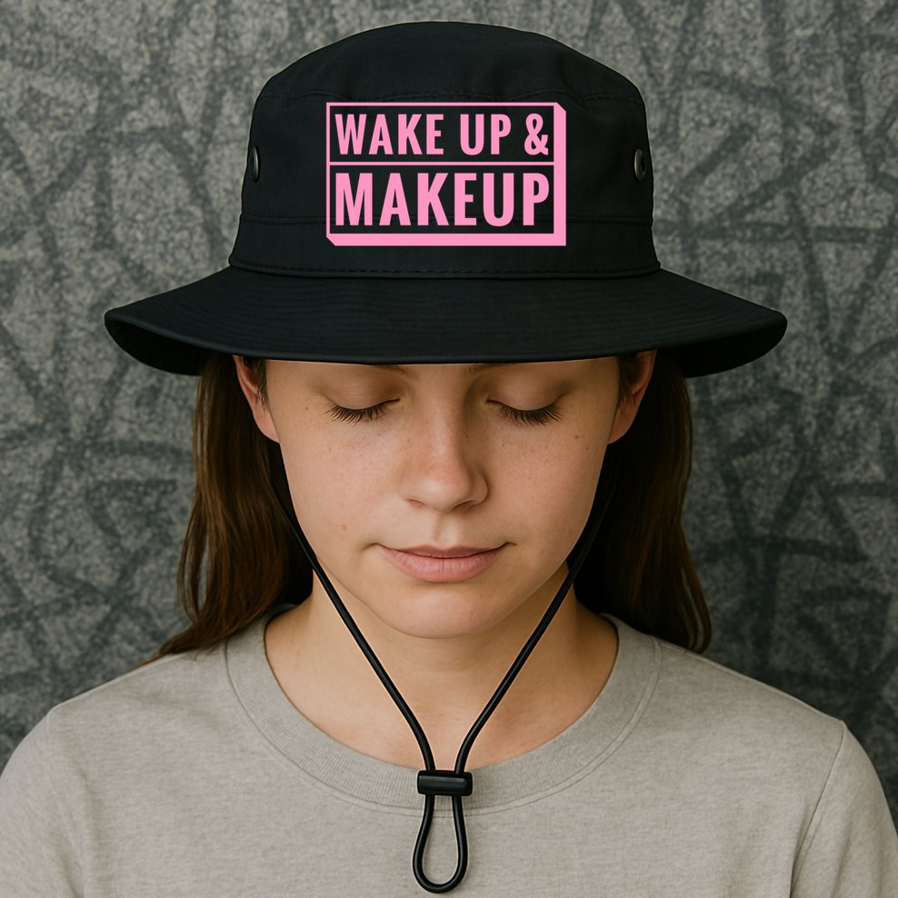 Wake Up And Makeup Bucket Hat