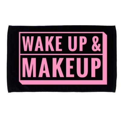 Wake Up And Makeup Microfiber Hand Towel