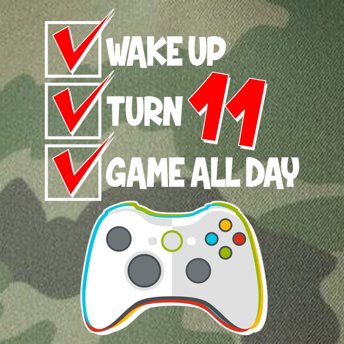 Wake Up Turn Eleven Game All Day 11th Birthday Legacy Tie Dye Trucker Hat