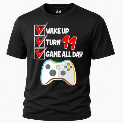 Wake Up Turn Eleven Game All Day 11th Birthday Performance Shirt