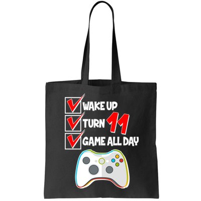 Wake Up Turn Eleven Game All Day 11th Birthday Bag