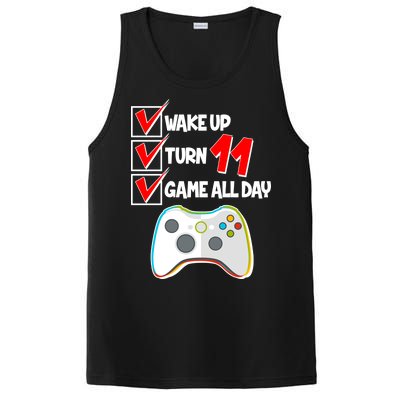 Wake Up Turn Eleven Game All Day 11th Birthday PosiCharge Competitor Tank