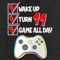 Wake Up Turn Eleven Game All Day 11th Birthday Golf Towel