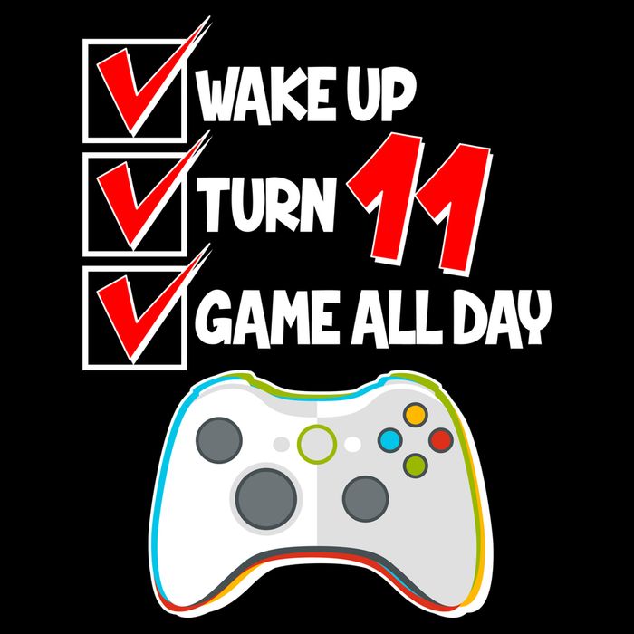 Wake Up Turn Eleven Game All Day 11th Birthday Wool Snapback Cap