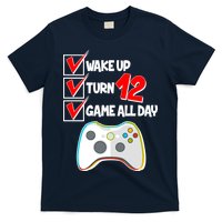 Wake Up Turn Twelve Game All Day 12th Birthday T-Shirt