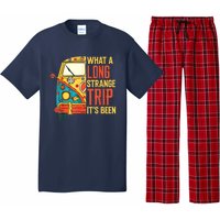 What A Long Strange Trip ItS Been 70s Hippie Camping Lover Pajama Set