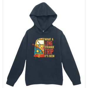 What A Long Strange Trip ItS Been 70s Hippie Camping Lover Urban Pullover Hoodie