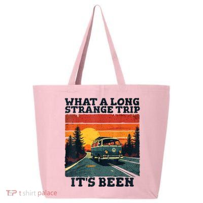 What A Long Strange Trip ItS Been 70s Hippie Camping Lover 25L Jumbo Tote