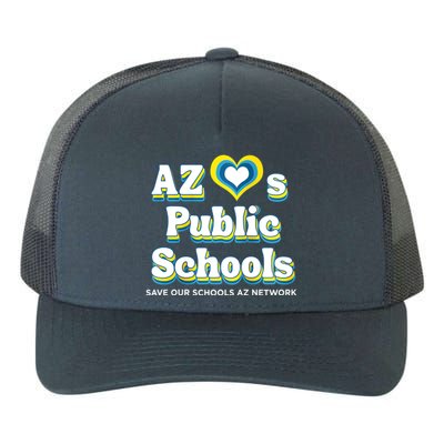 Womens AZ Loves Public Schools Yupoong Adult 5-Panel Trucker Hat