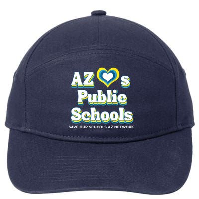 Womens AZ Loves Public Schools 7-Panel Snapback Hat