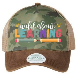 Wild About Learning Teacher Back To School Gift Legacy Tie Dye Trucker Hat