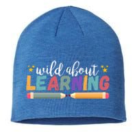 Wild About Learning Teacher Back To School Gift Sustainable Beanie