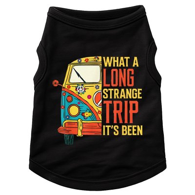 What A Long Strange Trip ItS Been 70s Hippie Camping Lover Doggie Tank