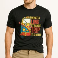 What A Long Strange Trip ItS Been 70s Hippie Camping Lover Performance Shirt