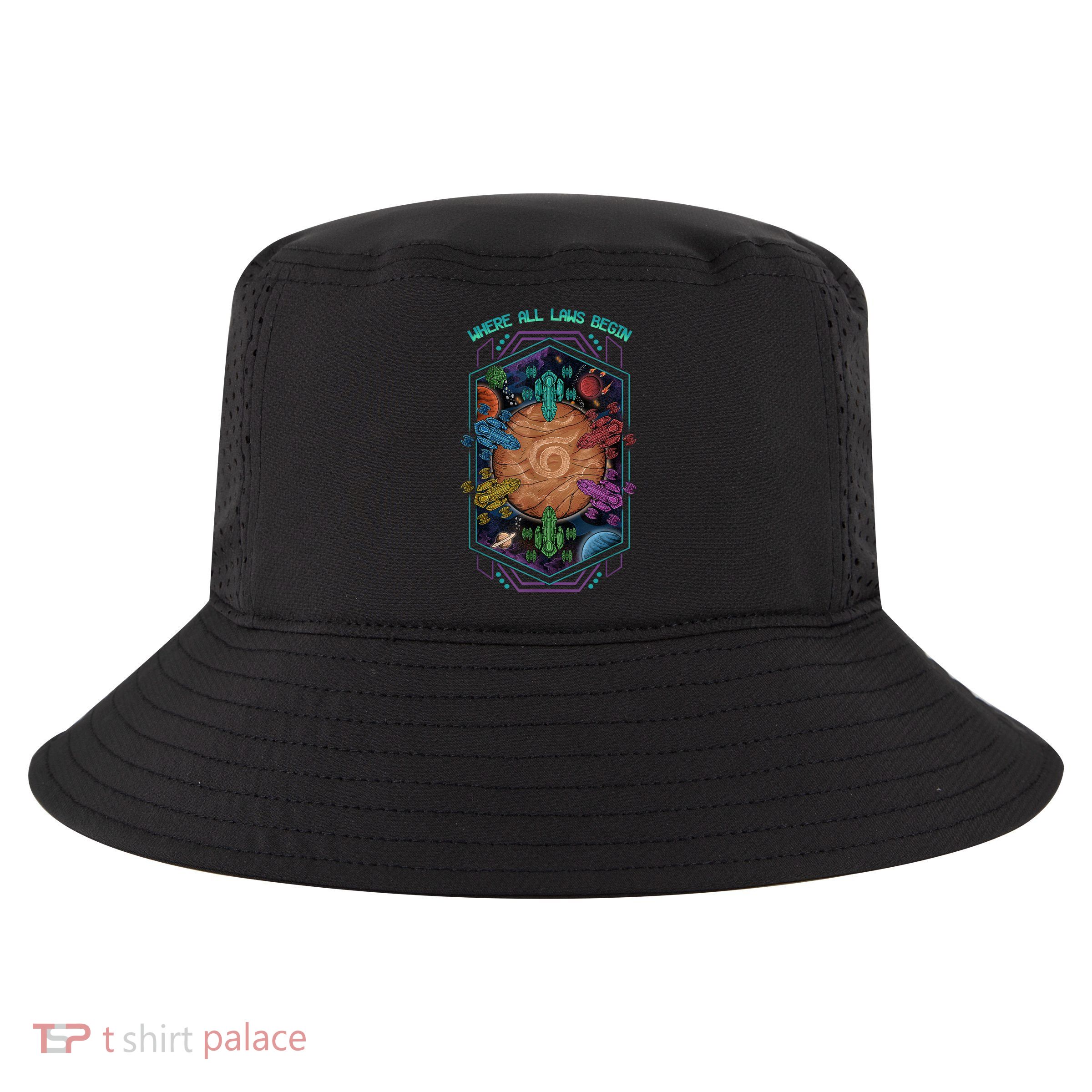 Where All Laws Begin Mecatol Rex Twilight Imperium TI4 Cool Comfort Performance Bucket Hat