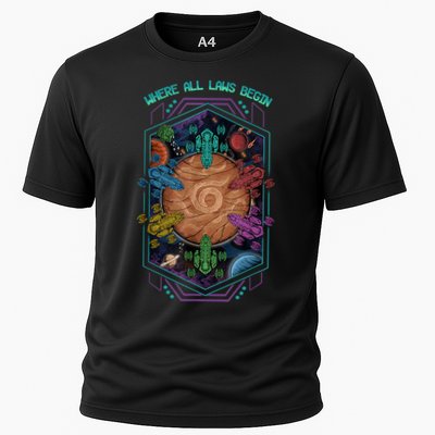 Where All Laws Begin Mecatol Rex Twilight Imperium TI4 Performance Shirt