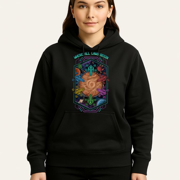 Where All Laws Begin Mecatol Rex Twilight Imperium TI4 Hoodie