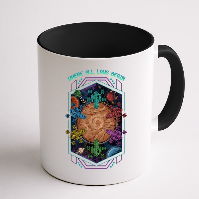 Where All Laws Begin Mecatol Rex Twilight Imperium TI4 Mug