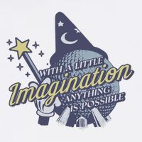 With A Little Imagination Mousepad