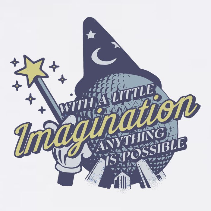 With A Little Imagination Mousepad