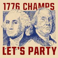 Washington And Lincoln 1776 Champs Let’s Party USA Flag Bag