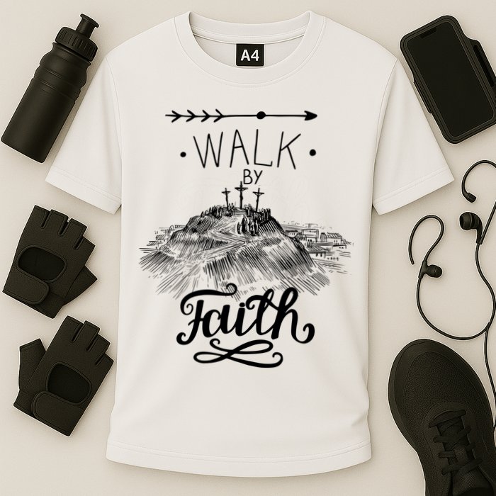 Walk By Faith Cooling Performance Crew T-Shirt